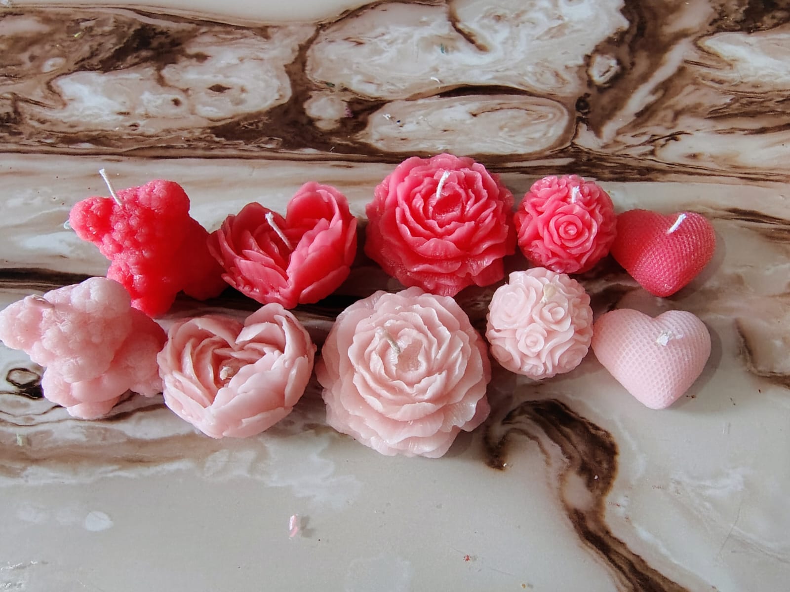 Heart and Rose Combo Set